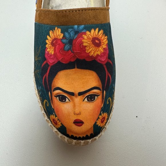 Chula Mexican colorful Espadrilles Flats size 8 - Picture 7 of 10